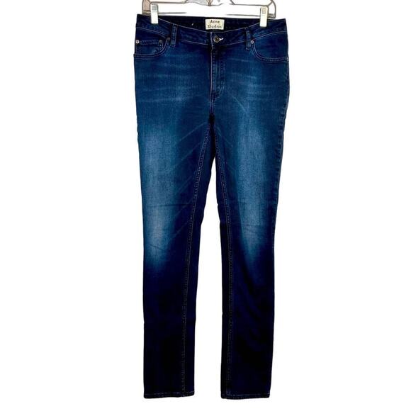 ACNE STUDIOS Flex Basement Jeans in Blue - Size 30 - Picture 11 of 12